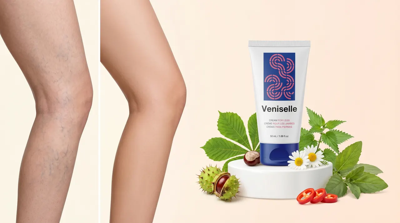 Veniselle aplicación en piernas